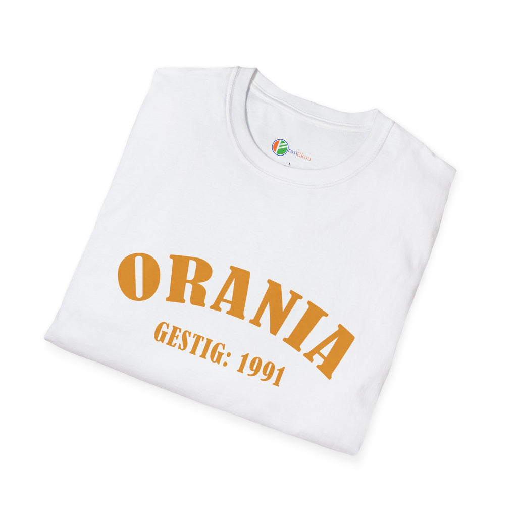 T-Shirt — ORANIA "Gestig: 1991 - Hou Die Blink Kant Bo"