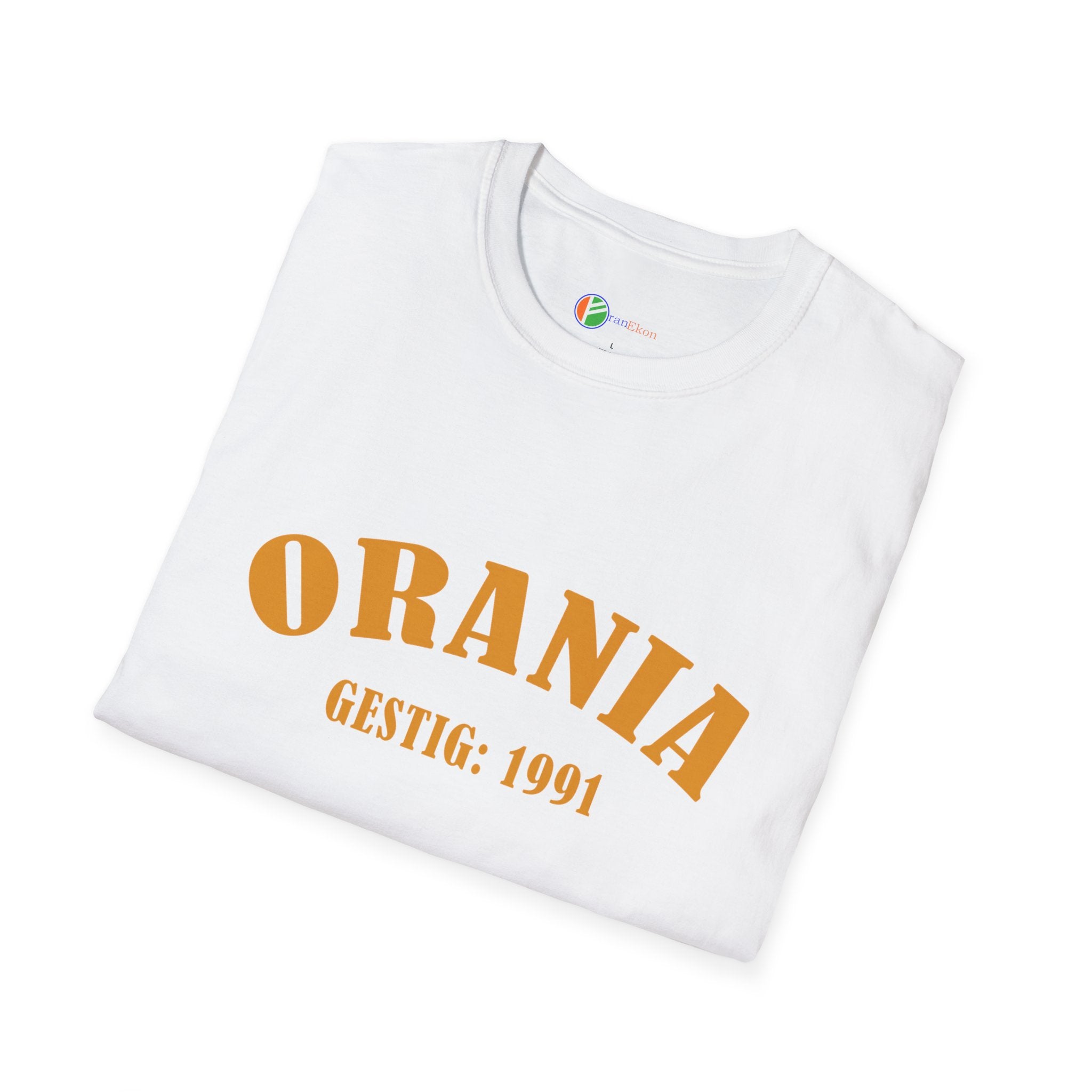 T-Shirt — ORANIA "Gestig: 1991 - Hou Die Blink Kant Bo"