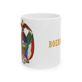 Boerkom Mug — Vintage South African Coat of Arms Ceramic Coffee Cup (11oz/15oz)