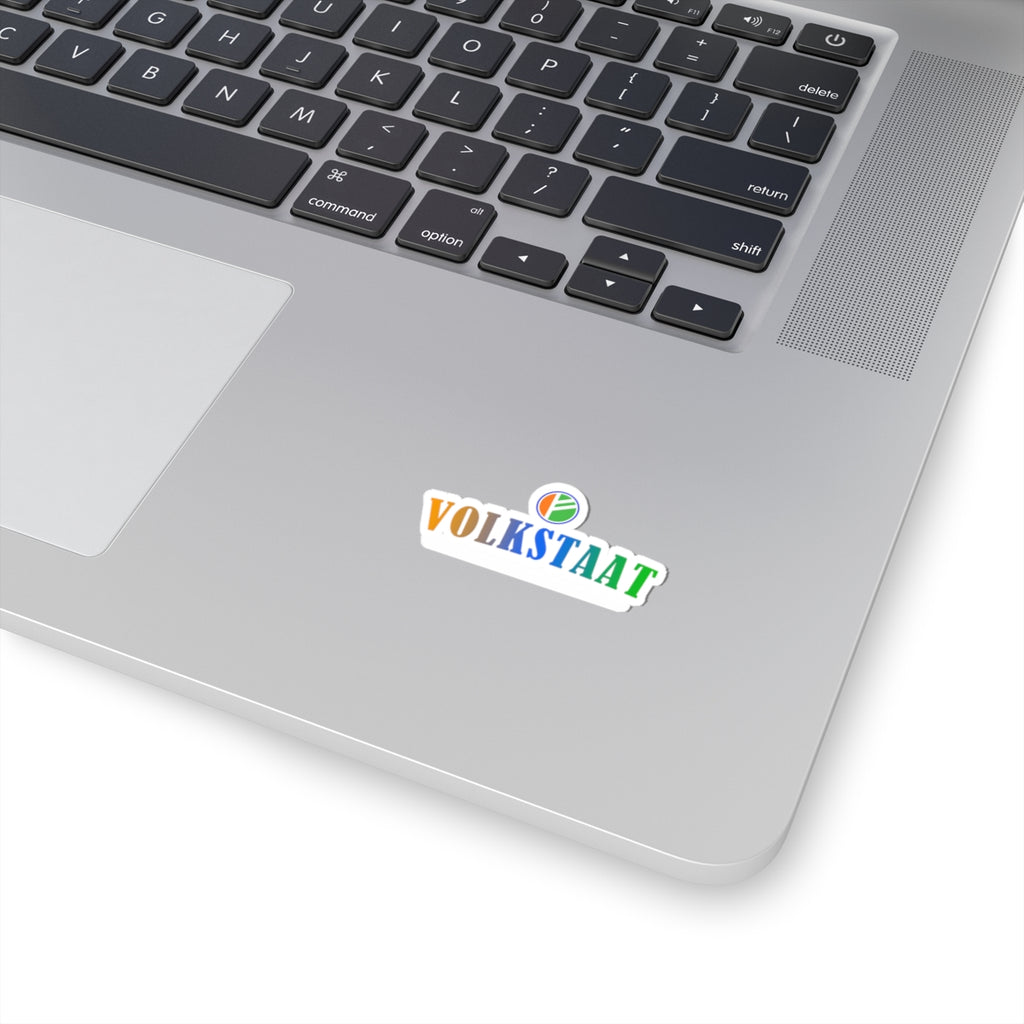 VOLKSTAAT VIERKLEUR Kiss-Cut Sticker