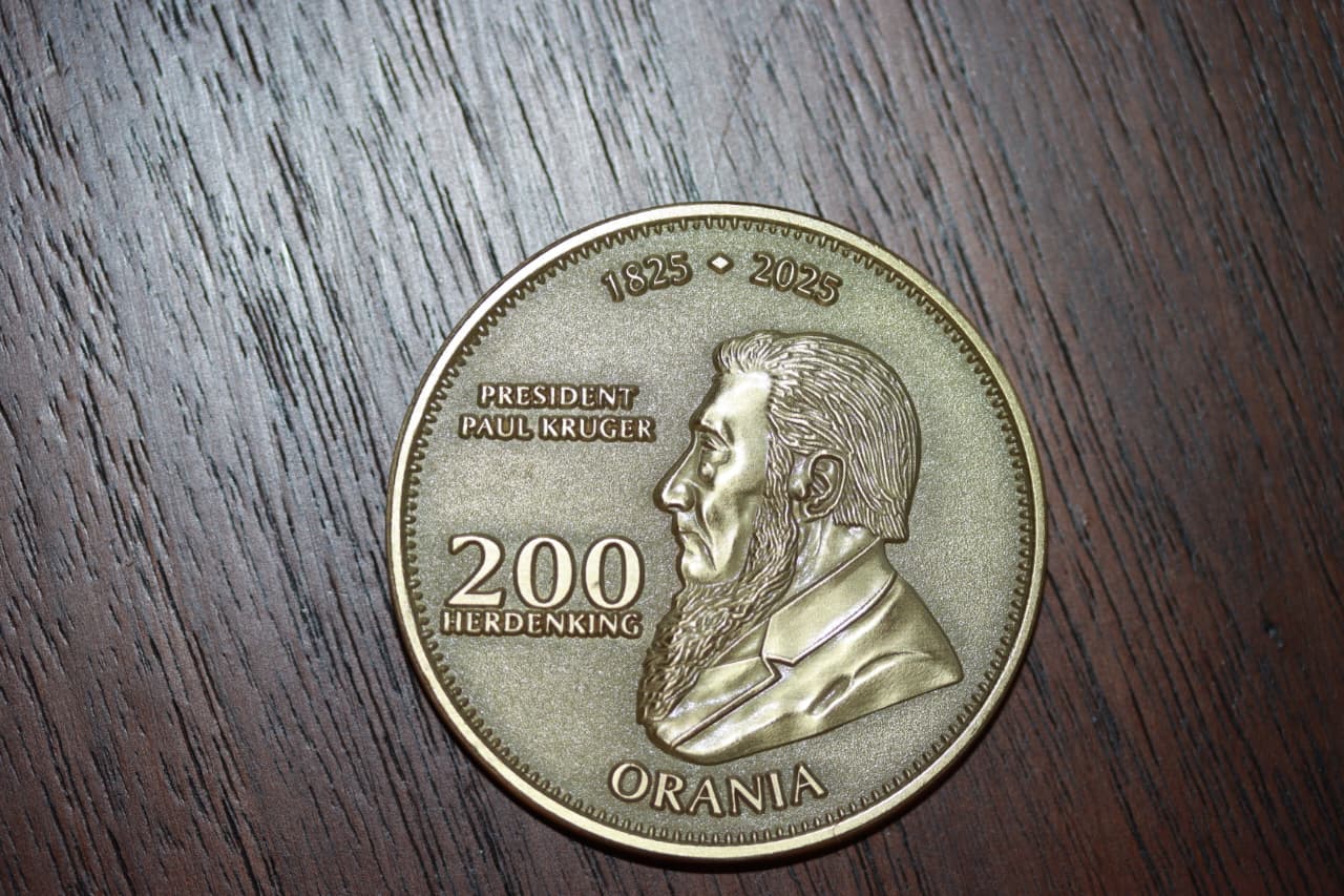 200 Year Paul Kruger Commemorative Coin