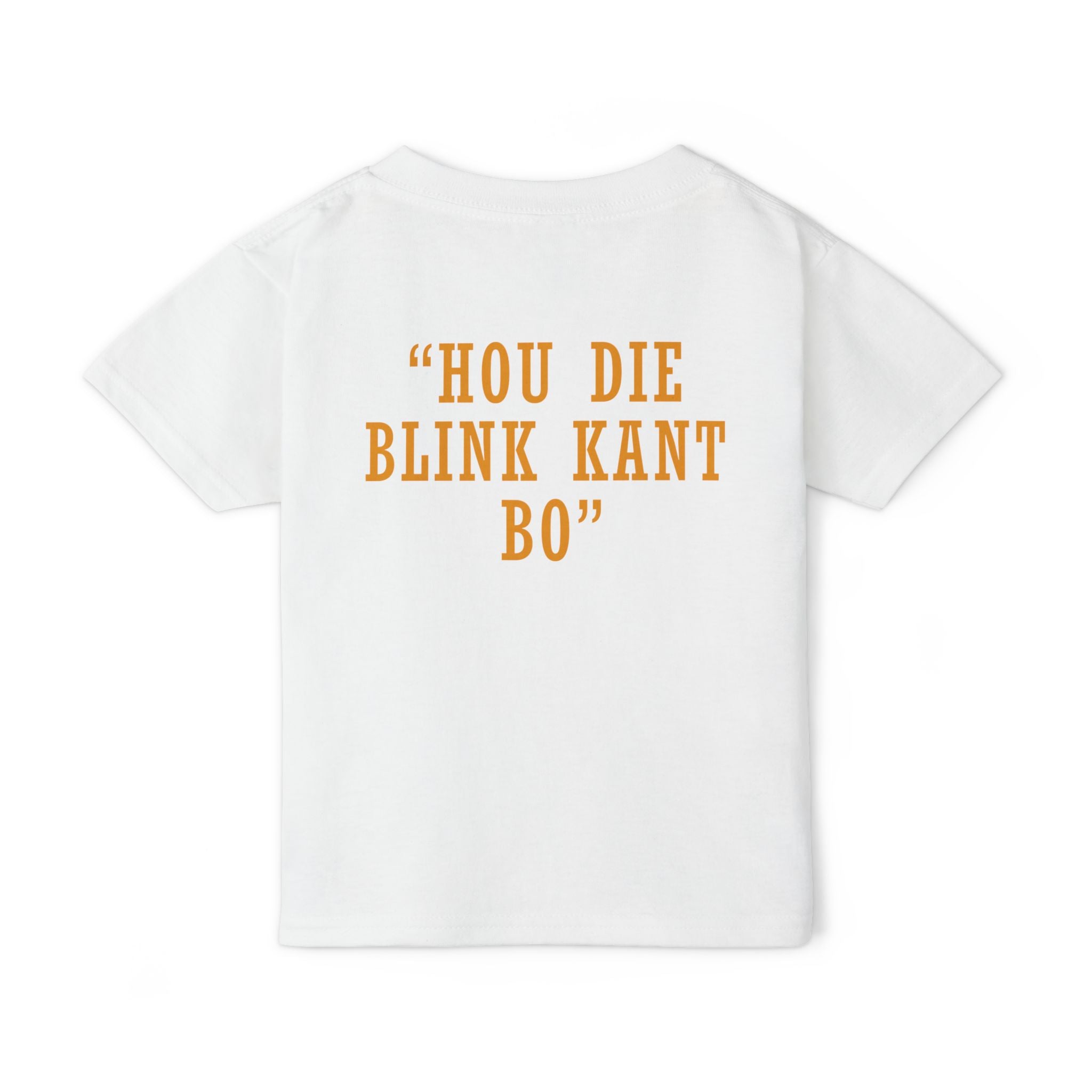 Orania 1991 Toddler T-Shirt — "Hou Die Blink Kant Bo" Orania Heritage Tee