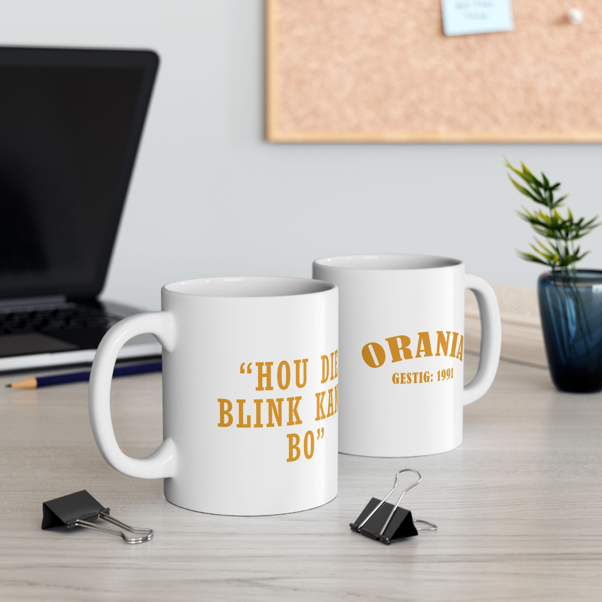 HOU DIE BLINK KANT BO - Original Mug