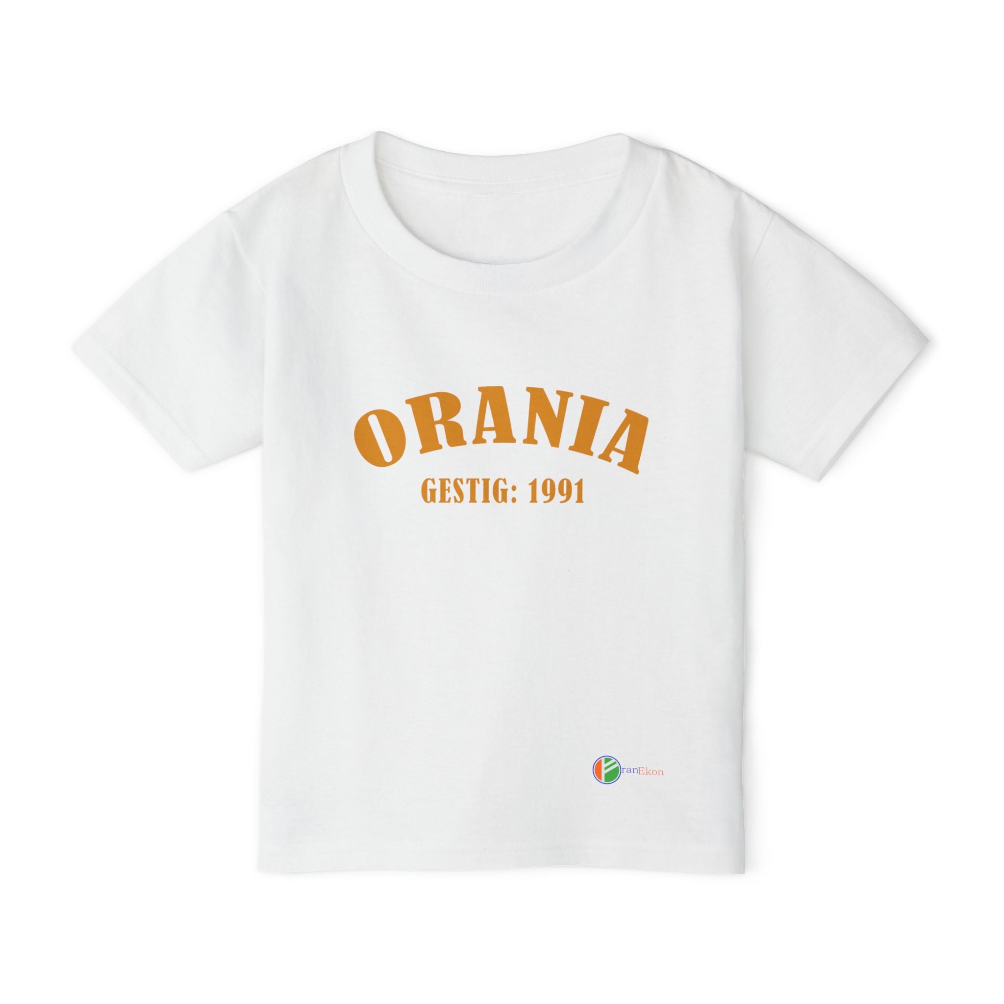 Orania 1991 Toddler T-Shirt — "Hou Die Blink Kant Bo" Orania Heritage Tee
