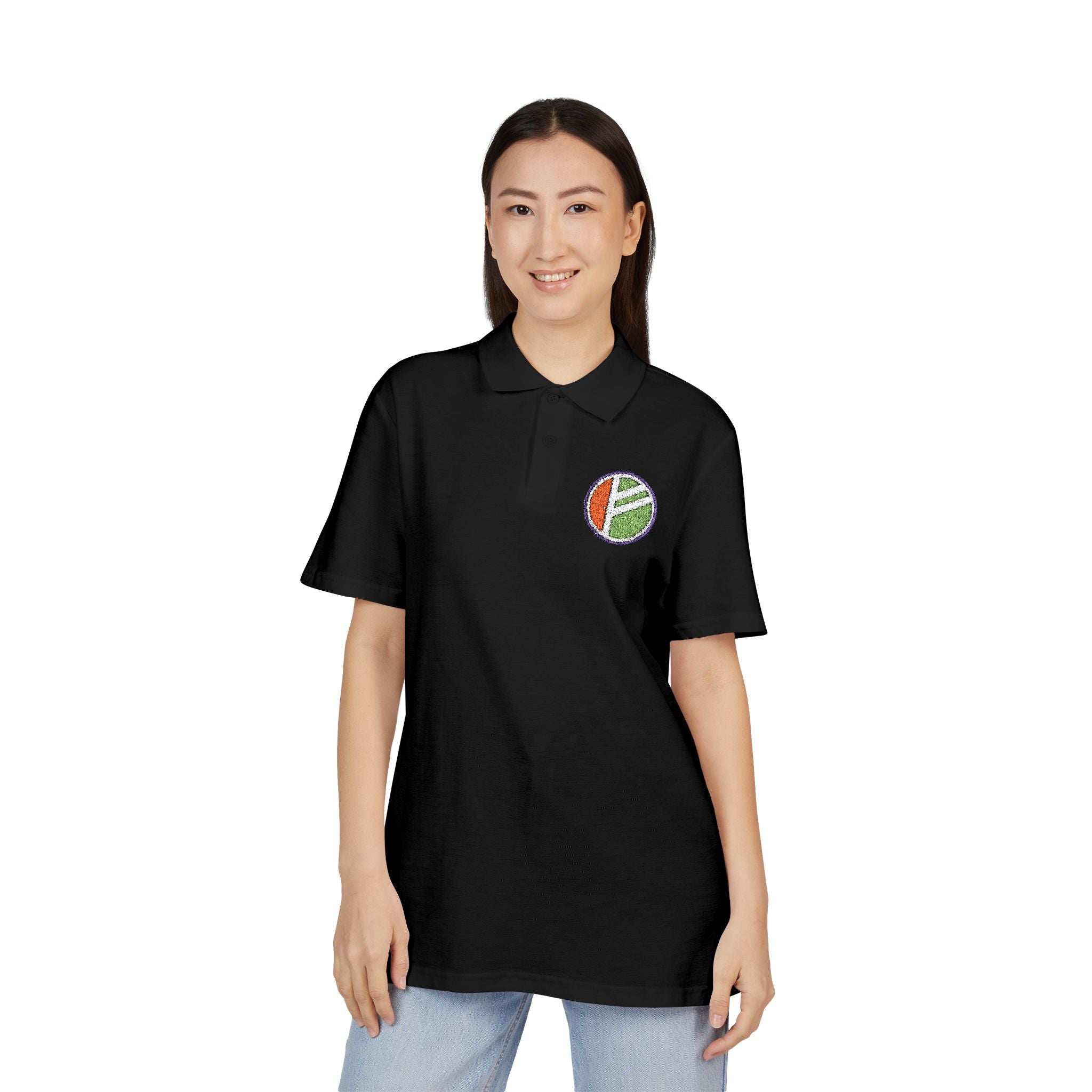 OranEkon Embroidered Slice Polo Shirt