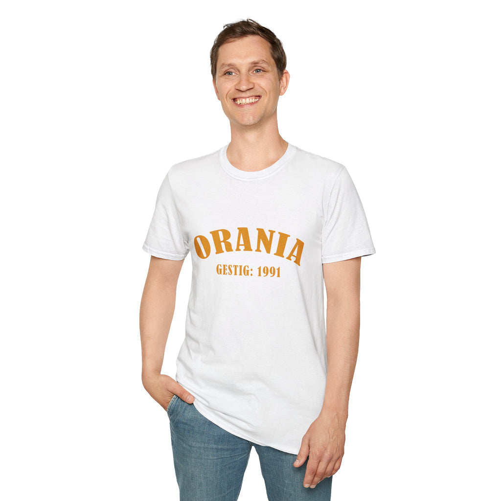 T-Shirt — ORANIA "Gestig: 1991 - Hou Die Blink Kant Bo"