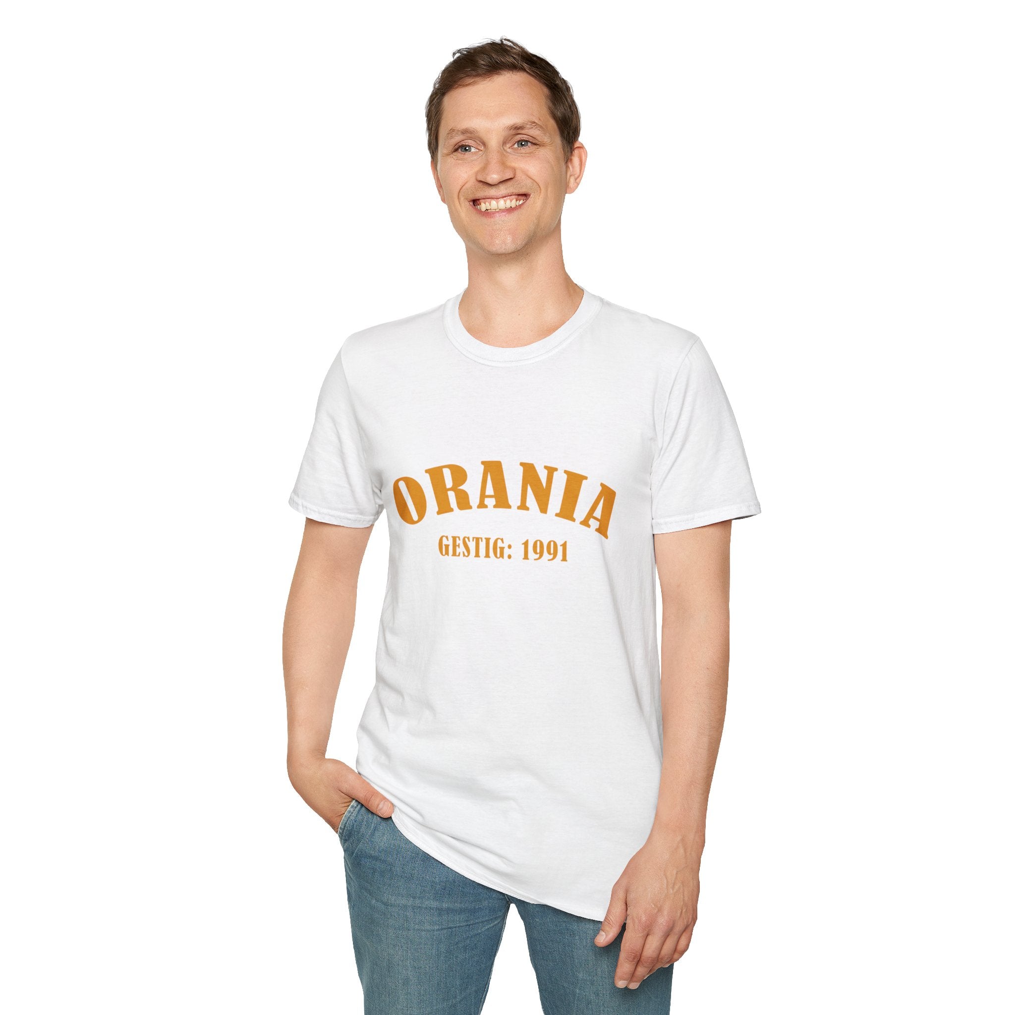 T-Shirt — ORANIA "Gestig: 1991 - Hou Die Blink Kant Bo"
