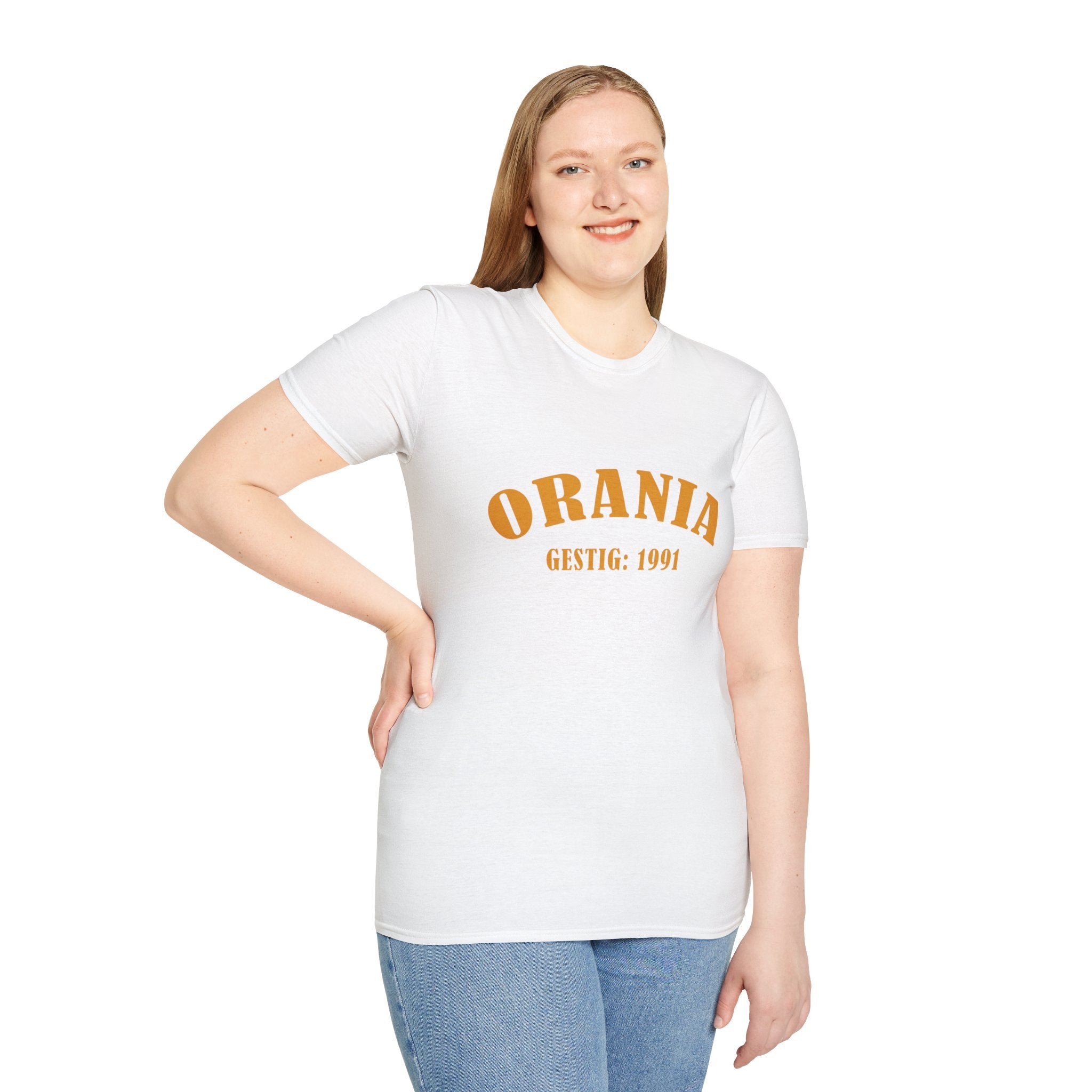 T-Shirt — ORANIA "Gestig: 1991 - Hou Die Blink Kant Bo"