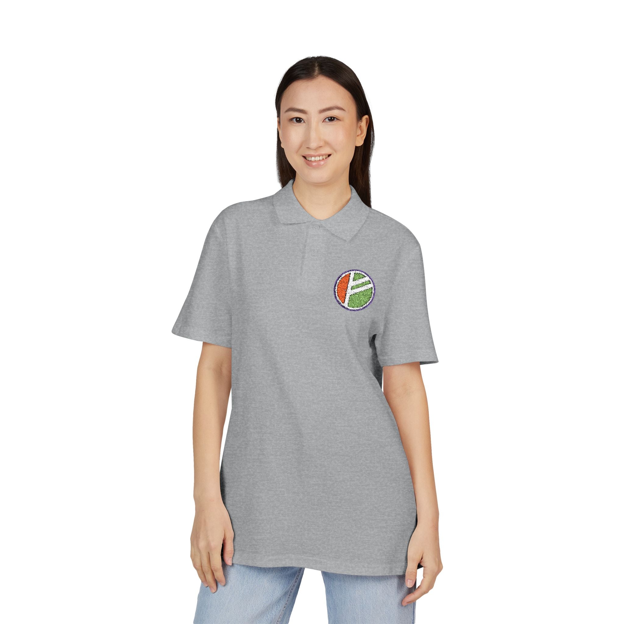 OranEkon Embroidered Slice Polo Shirt
