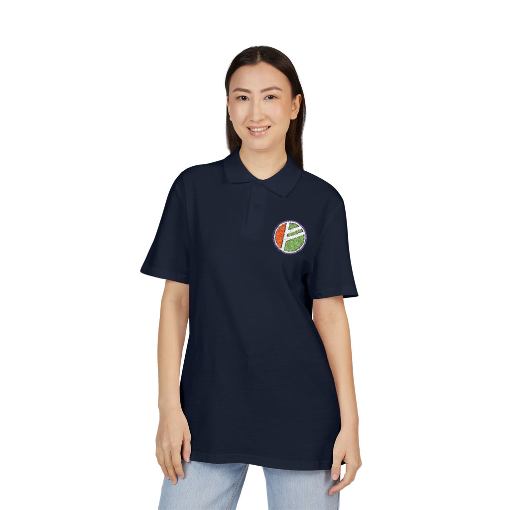 OranEkon Embroidered Slice Polo Shirt
